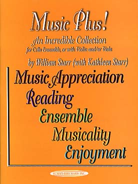 Illustration de MUSIC PLUS ! 55 extraits d'œuvres de Beethoven, Haydn, Mozart, Strauss... (tr. William Starr)