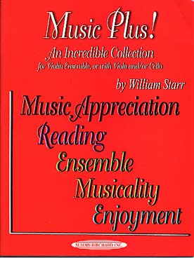 Illustration de MUSIC PLUS ! 55 extraits d'œuvres de Beethoven, Haydn, Mozart, Strauss... (tr. William Starr)