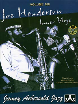 Illustration de AEBERSOLD : approche de l'improvisation jazz tous instruments avec CD play-along - Vol. 108 : Joe Henderson