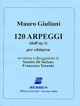 Illustration de 120 Arpèges extraits de l'op. 1 (rév. Di Stefabo/Taranto)