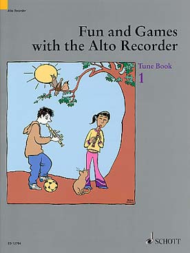 Illustration de FUN AND GAMES with the alto recorder - Vol. 1 : Méthode en anglais