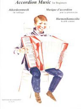 Illustration musique d'accordeon pour debutants