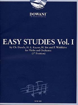 Illustration etudes faciles (1re position) vol. 1
