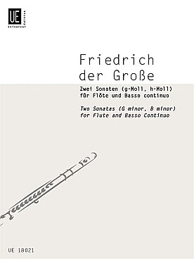 Illustration friedrich ii der grosse 2 sonates