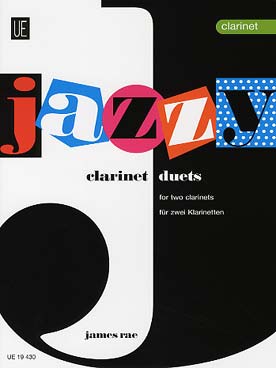 Illustration de Jazzy clarinet duets
