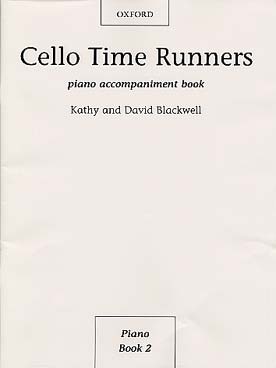 Illustration de Cello time, recueils avec CD play-along - Acc. piano du Vol. 2 runners (sans CD)