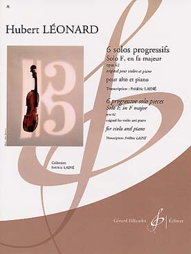 Illustration de 6 Solos progressifs op. 62 (tr. Lainé) - Solo F en fa M