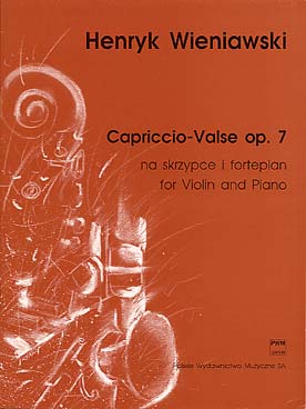 Illustration wieniawski capriccio valse op. 7