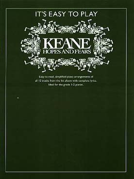 Illustration de IT'S EASY TO PLAY Keane (P/V/G)