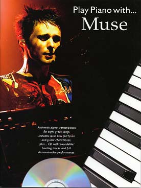 Illustration play piano with muse + cd