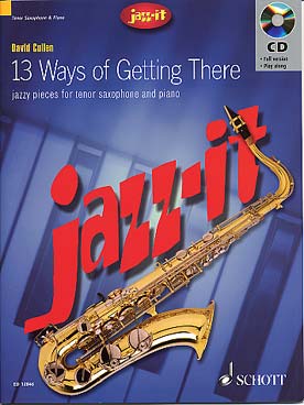 Illustration cullen jazz-it avec cd saxophone tenor