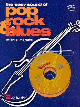 Illustration de The EASY SOUND of Pop, Rock and Blues : 22 morceaux faciles de M. Merkies avec CD play-along