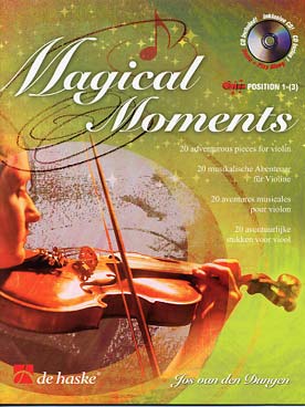 Illustration de MAGICAL MOMENTS : morceaux dans les styles rock, jazz, romantique, folk avec CD