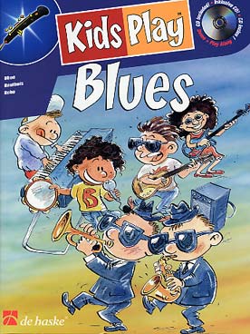 Illustration de KIDS PLAY BLUES : 13 pièces de Jaap Kastelein et Klaas de Jong