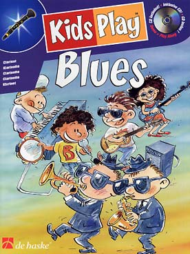 Illustration de KIDS PLAY BLUES : 13 pièces de Jaap Kastelein et Klaas de Jong