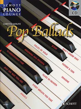 Illustration de POP BALLADS : ballades célèbres arr. par Carsten Gerlitz - Vol. 1