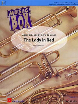 Illustration de The Lady in red