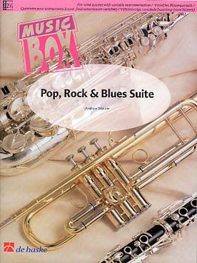 Illustration de Pop, rock & blues suite pour quintette à vent à instrumentation variable