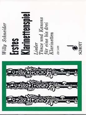 Illustration de Erstes klarinettenspiel