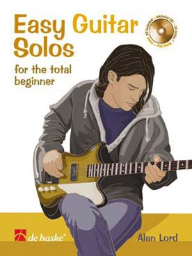 Illustration de Easy guitar solos avec CD