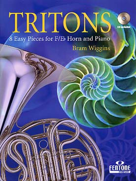 Illustration de Tritons : 8 solos avec CD play-along pour cor en fa ou mi b