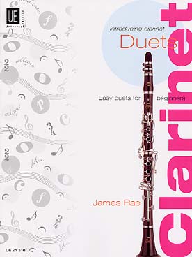 Illustration de Introducing clarinet duets : 12 duos pour débutants