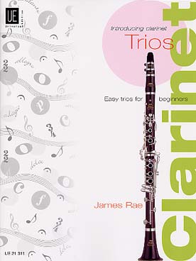 Illustration de Introducing clarinet trios : 12 pièces faciles pour 3 clarinettes si b