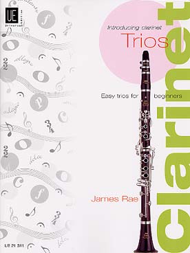 Illustration de Introducing clarinet trios : 12 pièces faciles pour 3 clarinettes si b