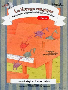 Illustration voyage magique 3 b piano + cd