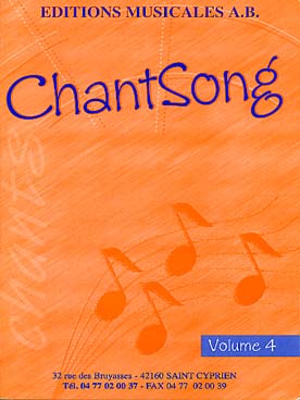 Illustration de CHANTSONG (accompagnement piano MP3) - Vol. 4