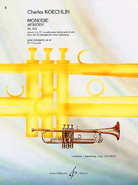 Illustration de Monodie op. 213 extraite des 12 monodies pour instruments à vent
