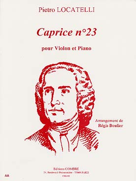 Illustration de Caprice N° 23 (tr. Boulier violon/piano)