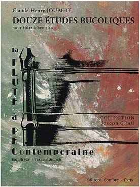 Illustration de 12 Études bucoliques (flûte à bec alto)