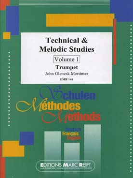 Illustration de Technical & melodic studies - Vol. 1 : 1re année