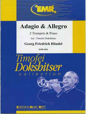 Illustration de Adagio & allegro pour 2 trompettes et piano (tr. Dokshitser)