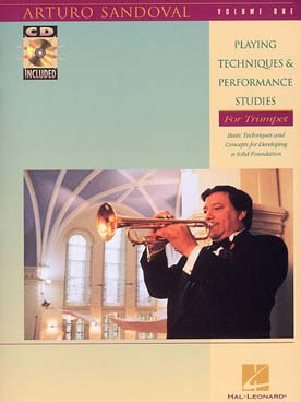 Illustration de Playing techniques and performance studies avec CD - Vol. 1