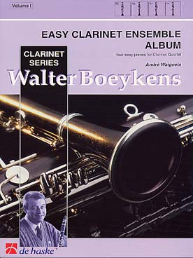 Illustration de Easy clarinet ensemble album