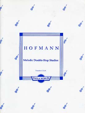 Illustration hofmann etudes melodiques op. 96