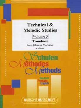 Illustration de Technical and melodic studies - Vol. 5