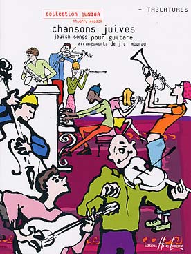 Illustration de CHANSONS JUIVES (arr. Hoarau) solfège et tablature