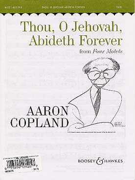 Illustration de 4 Motets - N° 2 : Thou O Jehova