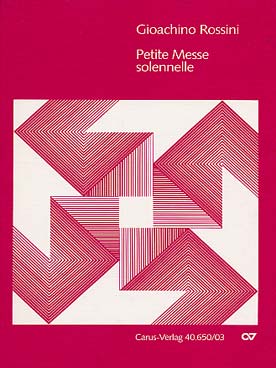 Illustration de Petite messe solennelle - partie chant/piano 1