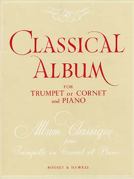 Illustration classical album for trumpet