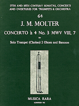 Illustration de Concerto N° 3 MVW VIII 7 pour trompette, 2 hautbois et basson