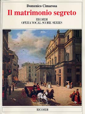 Illustration de Il Matrimonio segreto (Le Mariage secret)