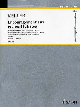 Illustration de L'Encouragement aux jeunes flûtistes - Vol. 1