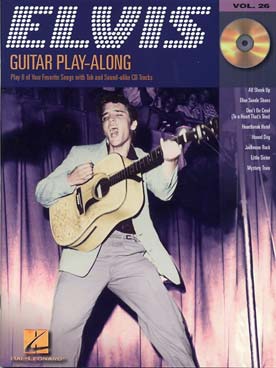 Illustration de Guitar play-along - Vol. 26 : Elvis Presley