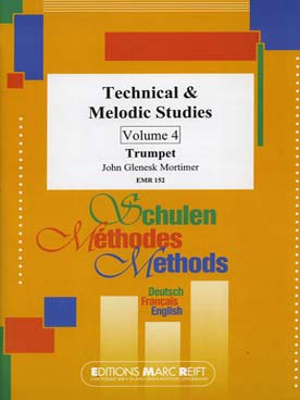 Illustration de Technical & melodic studies - Vol. 4 : 4e année
