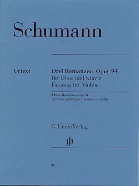 Illustration schumann romances (3) op. 94