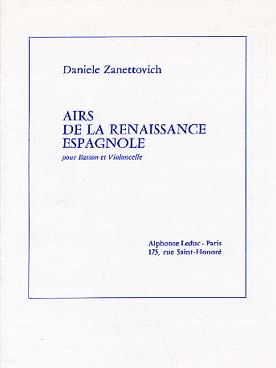 Illustration de Airs de la renaissance espagnole